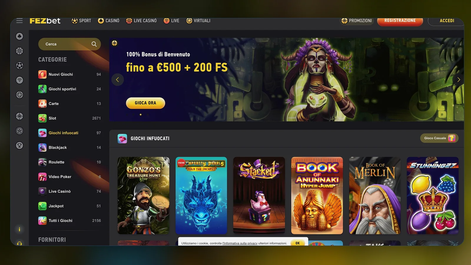 Fezbet casino no deposit bonus